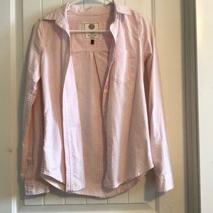 Women’s pink button down